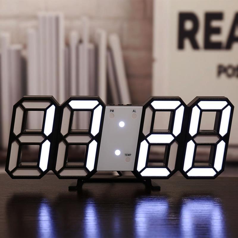 3D Silent Digital Clock
