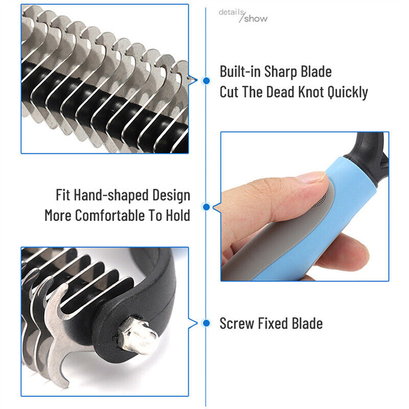 Double Sided Dog Brush