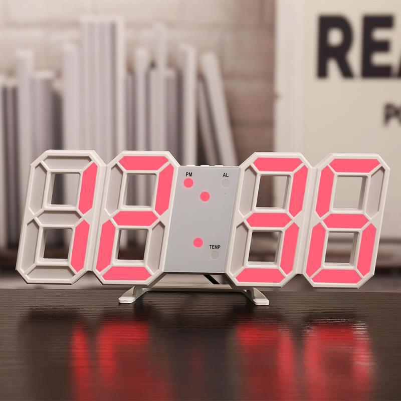 3D Silent Digital Clock