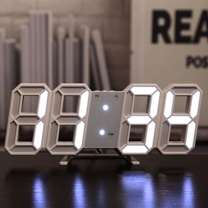 3D Silent Digital Clock