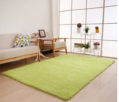 Fluffy Plain Room Carpet