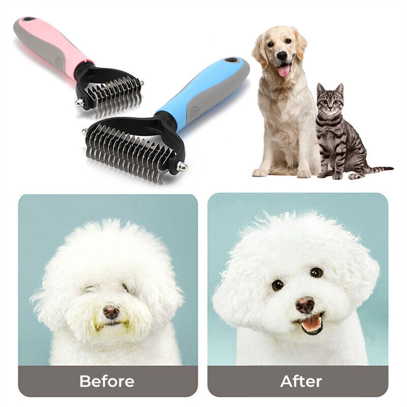 Double Sided Dog Brush